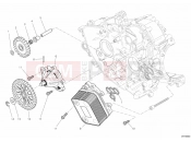 DUCATI Superbike 1199 Panigale GENERATOR COVER - WATER PUMP » COOLING SYSTEM