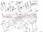 DUCATI 2012 Superbike 1199 Panigale S VERTICAL CYLINDER HEAD » VALVE DRIVE