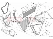 DUCATI 2012 Superbike 1199 Panigale S ABS WATER COOLER » COOLING SYSTEM