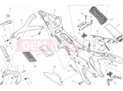 DUCATI Superbike 1199 Panigale S Tricolore REAR FRAME » FRAME