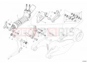DUCATI Superbike 1199 Panigale S Tricolore REAR SHOCK ABSORBER » SWING ARM