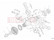 DUCATI Superbike 1199 Panigale S Tricolore CRANKSHAFT » ENGINE CASE