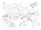 DUCATI Multistrada 1200 NUMBER PLATE HOLDER - TAIL LIGHT » LIGHTING SYSTEM