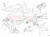 DUCATI Multistrada 1200 ABS NUMBER PLATE HOLDER - TAIL LIGHT » LIGHTING SYSTEM