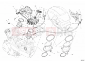 DUCATI Multistrada 1200 S Sport THROTTLE BODY » INTAKE, CARBURETTOR