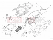 DUCATI 2012 Multistrada 1200 S Touring REAR SHOCK ABSORBER » SWING ARM