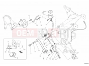 DUCATI 2012 Multistrada 1200 S Touring REAR BRAKING SYSTEM » BRAKING SYSTEM