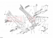 DUCATI Monster 696 ABS FOOTREST » FRAME