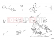 DUCATI Monster 696 ABS WORKSHOP SERVICE TOOLS, FRAME » FRAME