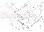 DUCATI 2012 Superbike 848 EVO Corse SE SWING ARM » SWING ARM