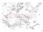 DUCATI Diavel BRA REAR SHOCK ABSORBER » SWING ARM