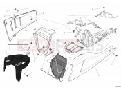 DUCATI Diavel Carbon FRONT MUDGUARD » PLASTICS