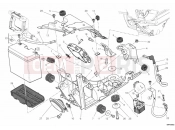 DUCATI 2012 Diavel Carbon BRA BATTERY HOLDER » WIRING HARNESS