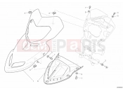 DUCATI Hypermotard 1100 EVO COWLING » PLASTICS