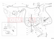 DUCATI Hypermotard 1100 EVO REAR BRAKE SYSTEM » BRAKING SYSTEM