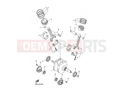 CRANKSHAFT & PISTON - Yamaha XVS1300A 1CS4 2014