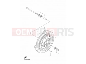 FRONT WHEEL - Yamaha XVS1300A 1CS4 2014