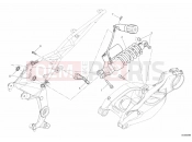 DUCATI Multistrada 1200 REAR SHOCK ABSORBER » SWING ARM