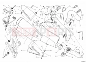 DUCATI 2011 Diavel Carbon EXHAUST SYSTEM » EXHAUST SYSTEM