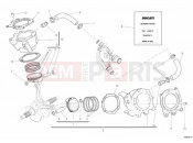 DUCATI 2011 Diavel Carbon CYLINDER - PISTON » ENGINE CASE