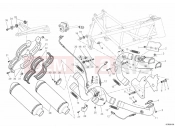 DUCATI 2011 Streetfighter EXHAUST SYSTEM » EXHAUST SYSTEM