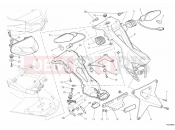 DUCATI 2011 Streetfighter TAILLIGHT » LIGHTING SYSTEM