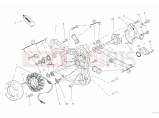 DUCATI 2011 Streetfighter GENERATOR COVER - WATER PUMP » COOLING SYSTEM