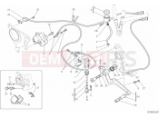 DUCATI 2010 Multistrada 1100 REAR BRAKE SYSTEM » BRAKING SYSTEM