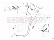 DUCATI Hypermotard 1100 EVO BATTERY HOLDER » WIRING HARNESS