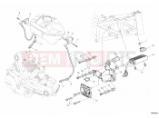 DUCATI 2010 Hypermotard 1100 EVO SP BATTERY » WIRING HARNESS