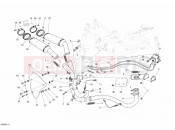 DUCATI 2010 Superbike 1198 EXHAUST SYSTEM » EXHAUST SYSTEM