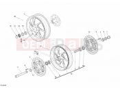 DUCATI 2010 Superbike 1198 R WHEELS » FRONT WHEEL