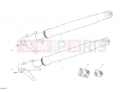DUCATI 2010 Superbike 1198 S FRONT FORK » FRONT SUSPENSION