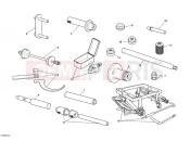 DUCATI 2010 Superbike 1198 S WORKSHOP SERVICE TOOLS, FRAME » FRAME
