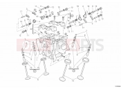 DUCATI 2010 Superbike 1198 S Corse VERTICAL CYLINDER HEAD » VALVE DRIVE
