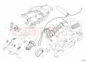 DUCATI Multistrada 1200 S ABS REAR SHOCK ABSORBER » SWING ARM