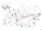 DUCATI Superbike 848 EXHAUST SYSTEM » EXHAUST SYSTEM