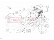 DUCATI 2010 Superbike 848 Hayden SEAT » TANK/SEAT
