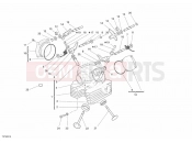DUCATI 2010 Sportclassic GT1000 VERTICAL CYLINDER HEAD » VALVE DRIVE
