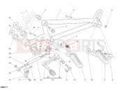 DUCATI 2010 Sportclassic GT1000 FOOTRESTS, LEFT » UNCLASSIFIED