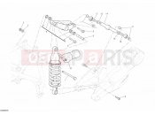 DUCATI 2010 Streetfighter REAR SHOCK ABSORBER » SWING ARM