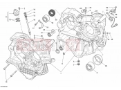 DUCATI 2009 Superbike 1098 R CRANKCASE » ENGINE CASE