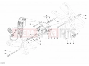 DUCATI 2009 Multistrada 1100 S REAR SHOCK ABSORBER » SWING ARM