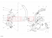 DUCATI 2009 Multistrada 1100 S EXHAUST SYSTEM » EXHAUST SYSTEM
