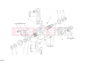 DUCATI 2009 Superbike 1198 S CRANKSHAFT » ENGINE CASE