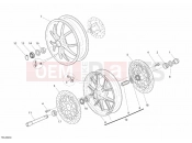 DUCATI 2009 Superbike 848 WHEELS » FRONT WHEEL