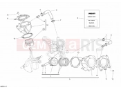 DUCATI 2009 Superbike 848 CYLINDER - PISTON » ENGINE CASE