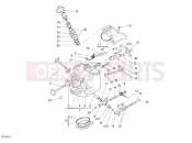 DUCATI 2009 Sportclassic 1000 S HORIZONTAL CYLINDER HEAD » VALVE DRIVE