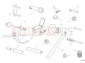 DUCATI 2008 Superbike 1098 R WORKSHOP SERVICE TOOLS, FRAME » FRAME