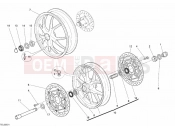 DUCATI 2008 Superbike 1098 R WHEELS » FRONT WHEEL